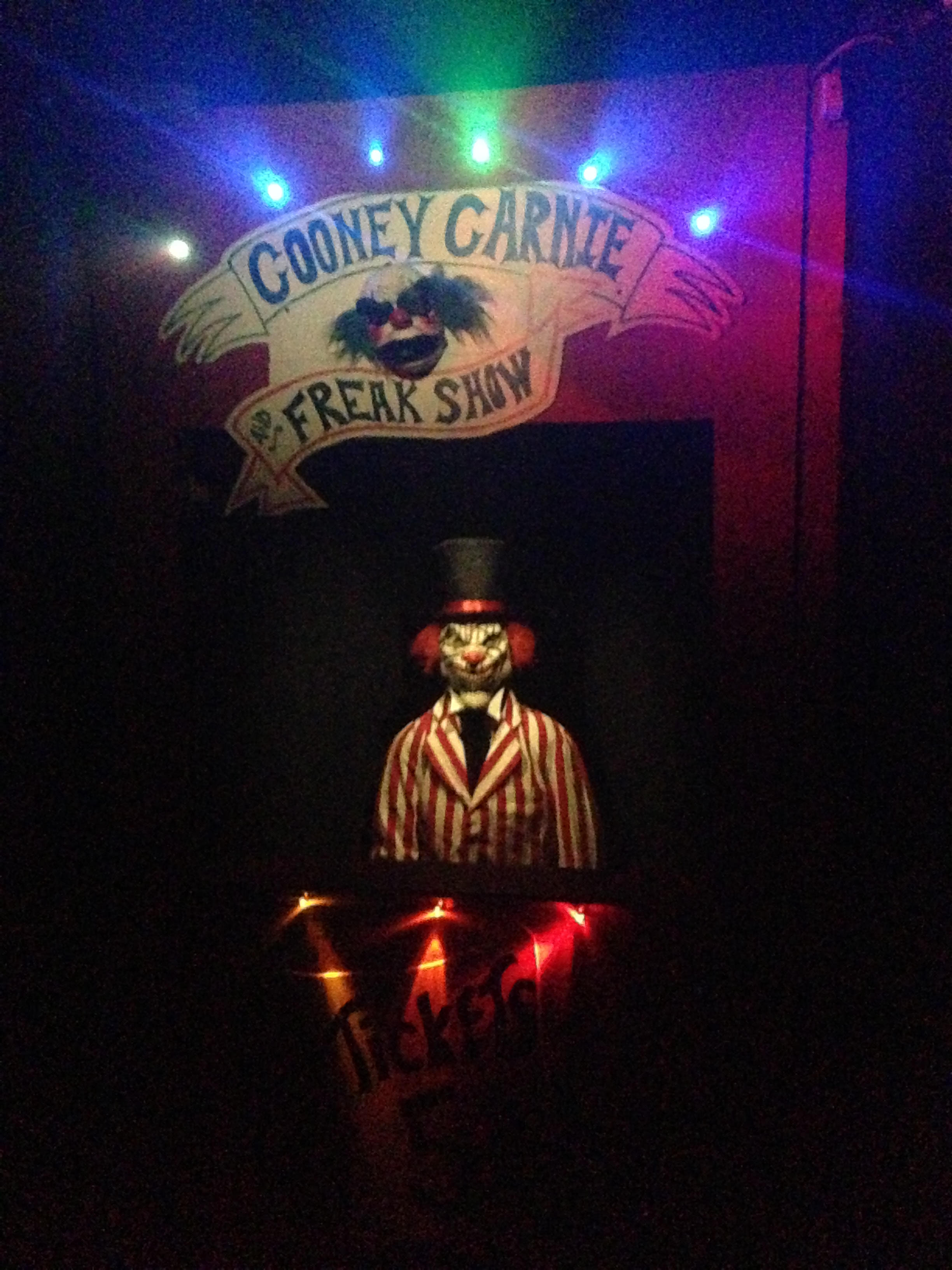 Freak Show Exhibit @ The Dark Carnival Haunted House